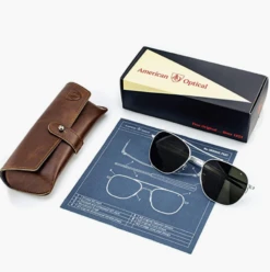 American Optical Original Pilot C1 BT CL GNN Gold 23K -silhouette Store Screenshot2023 03 25at08.21.11