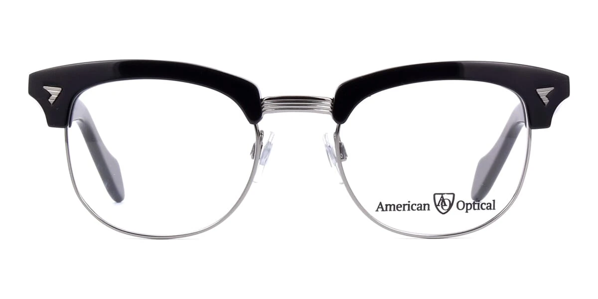 American Optical Sirmont C1 ST FRO Black Gunmetal - As Seen On Malcolm X 4 American Optical Sirmont C1 ST FRO Black Gunmetal - As Seen On Malcolm X - Image 2